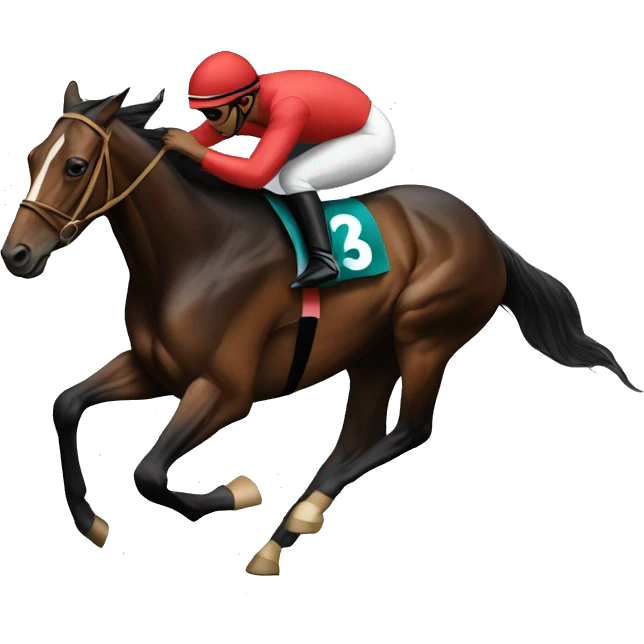 horse race emoji