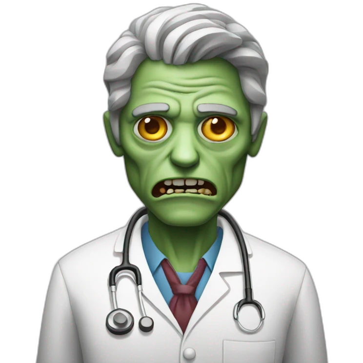 zombie doctor emoji