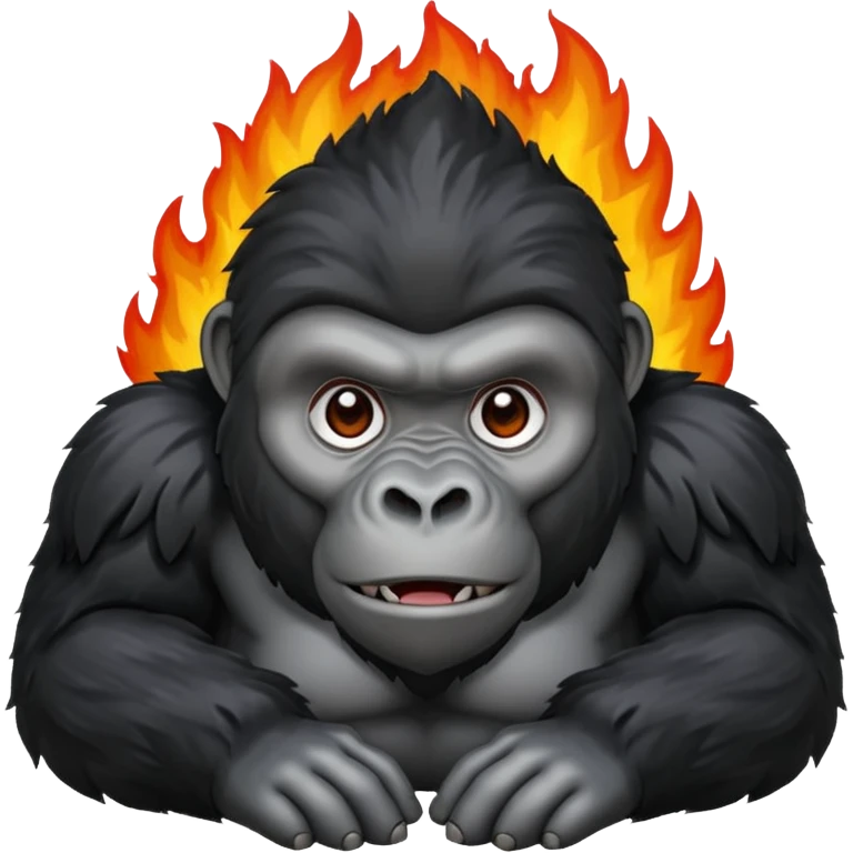 🔥🦍 emoji