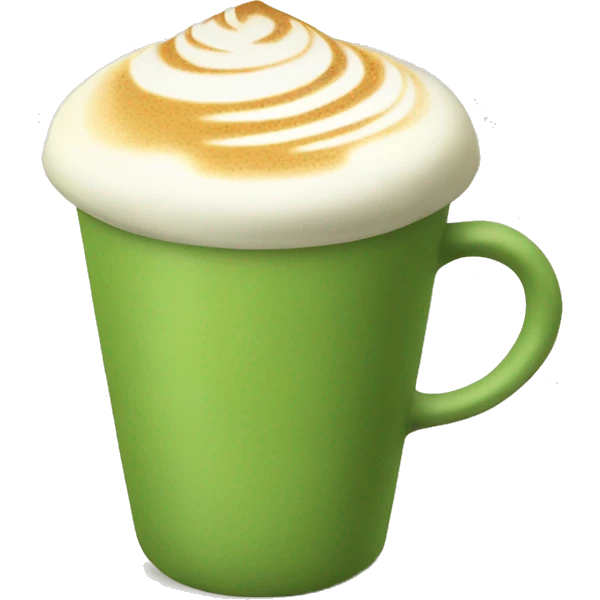 Matcha Latte Cup  emoji