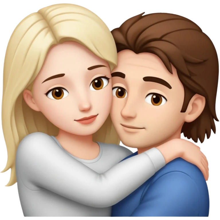 intimate moment between lovers emoji