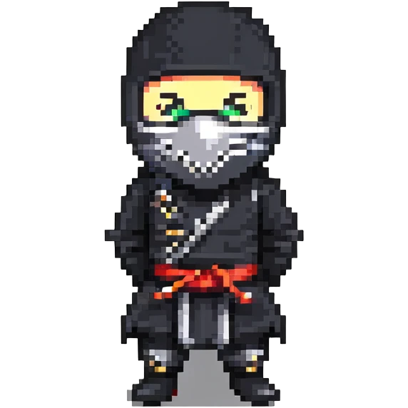 masked ninja emoji
