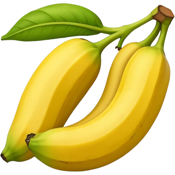 Crear un emoticón que tenga que ver con una variedad de Cambures , y que la paleta de colores sea la siguiente: Rojo Carmín, Amarillo, Amarillo Crema y Verde Pasto emoji