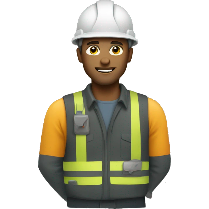 Man working in a mine emoji