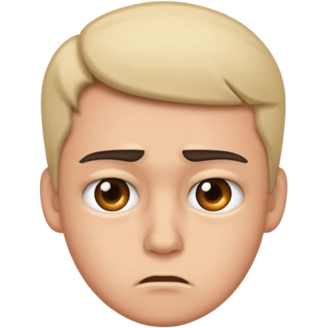 annoyed face emoji