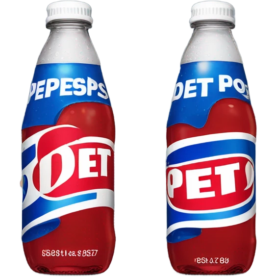 Bottle of Diet Pepsi emoji