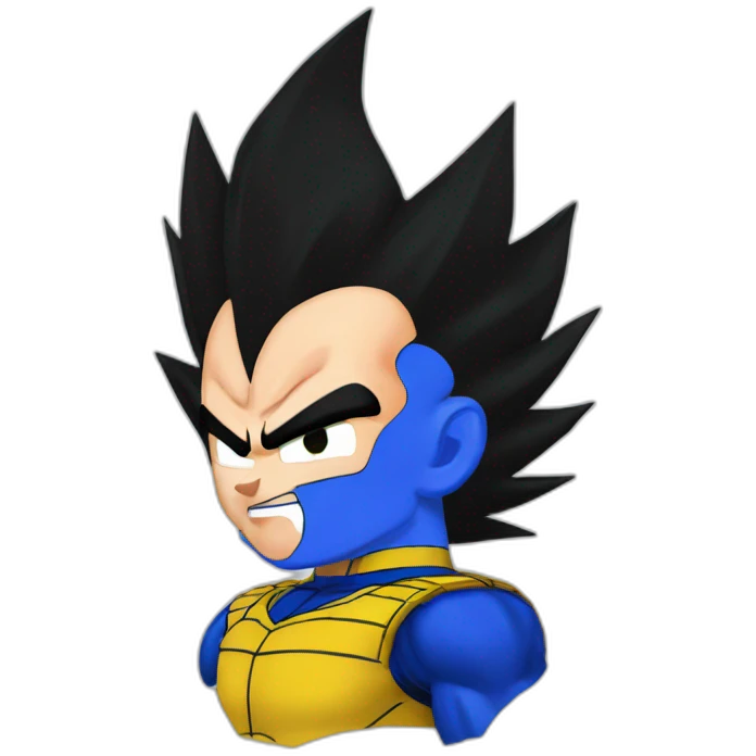 vegeta head emoji