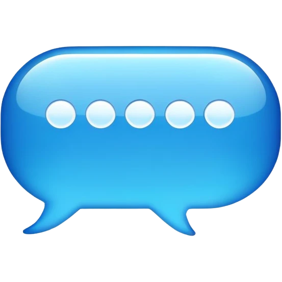 text message bubble emoji