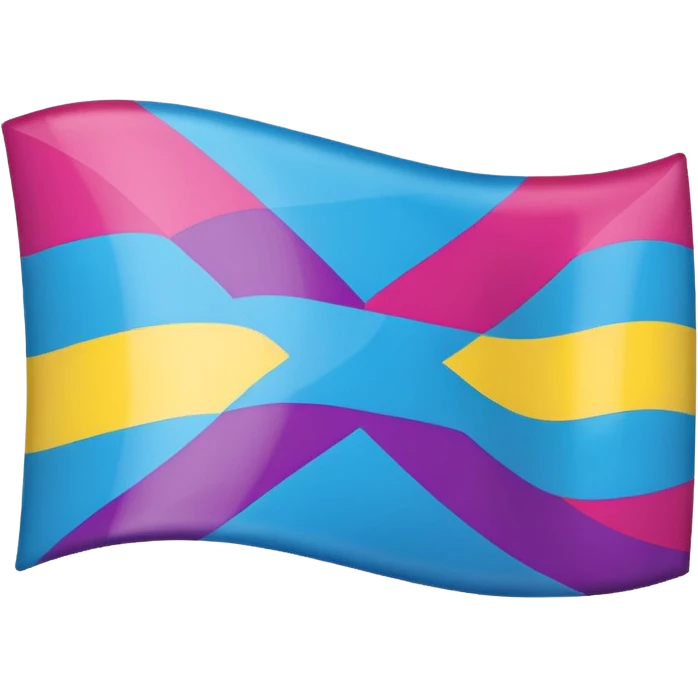 Polysexual flag emoji