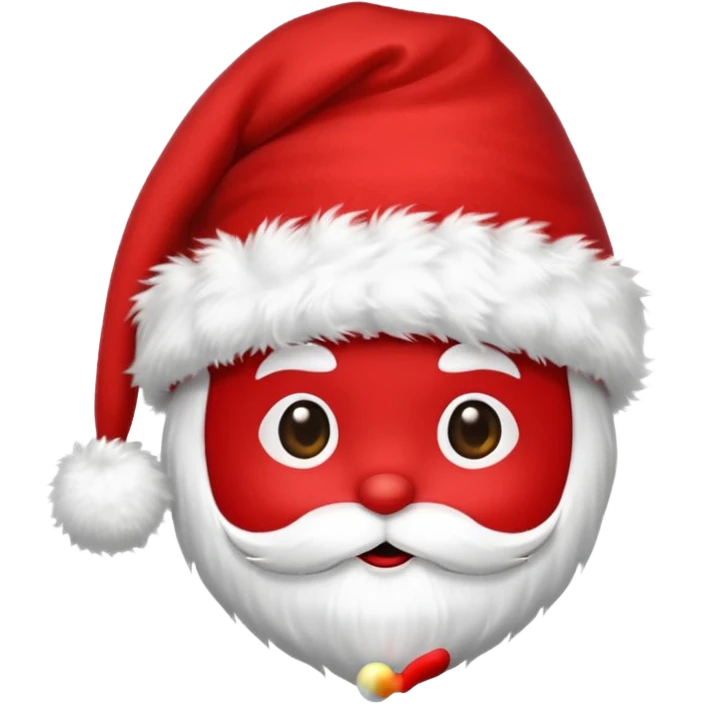 gorro do papai noel emoji