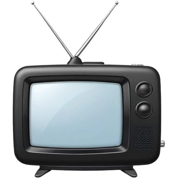 Small portable TV emoji