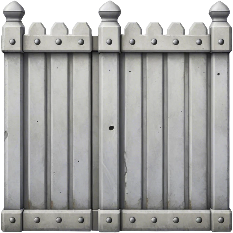 Soviet concrete fence emoji
