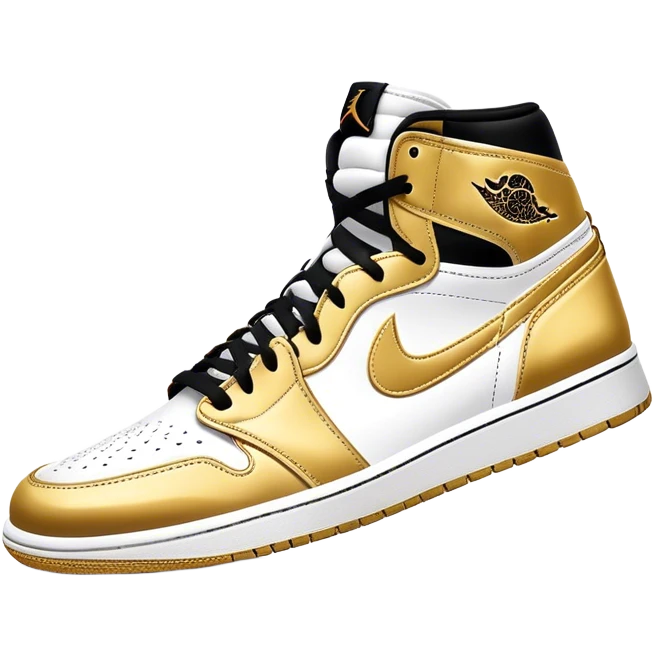 air Jordan 1 gold emoji