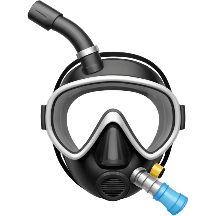 Snorkel mask emoji