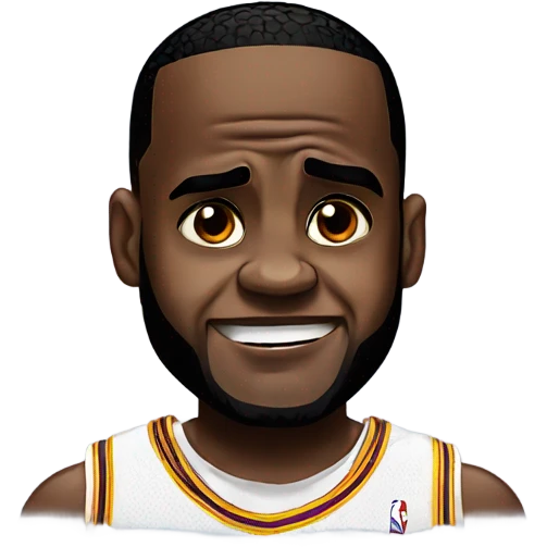 LeBron as a crybaby  emoji