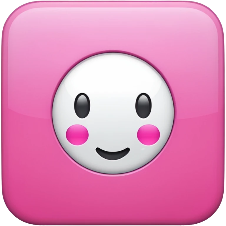 mac os icon pink geometric set sqaure emoji