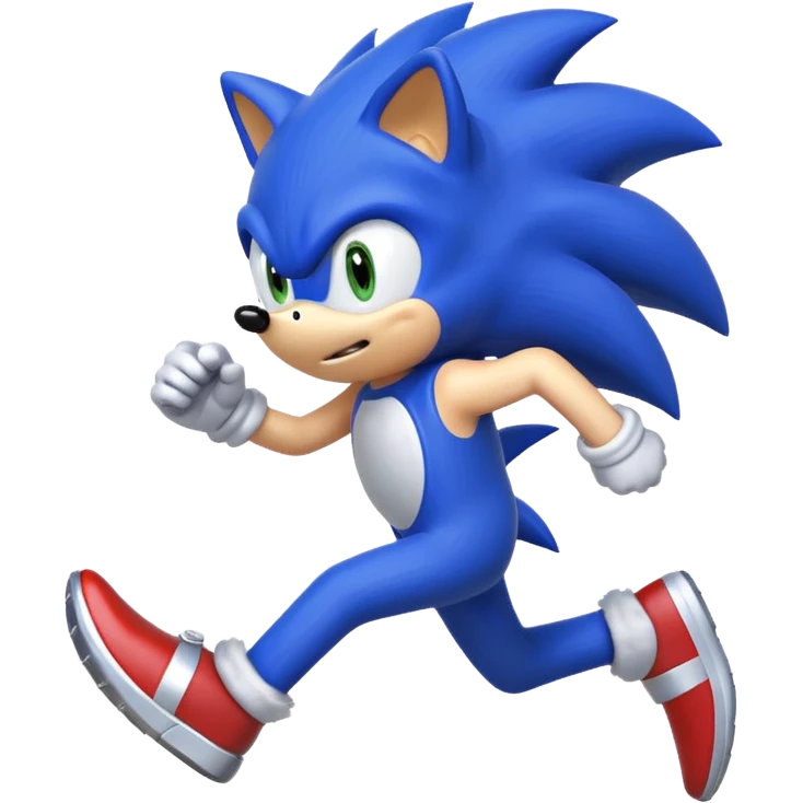 Sonic the hedgehog emoji