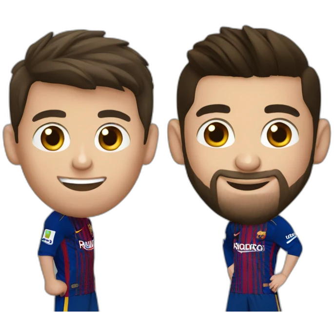 Cr7 et messi emoji
