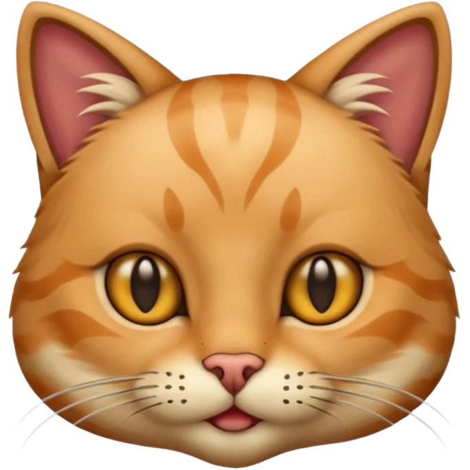 cat human head  emoji