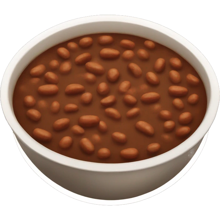 bowl of brown chili emoji