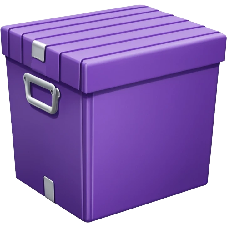 Insulated Delivery Box purple emoji