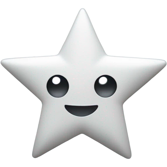similar to this emoji: ✨, except they are white and there are two more small ones  emoji