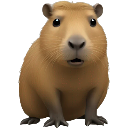 Un. Capybara, détective. emoji