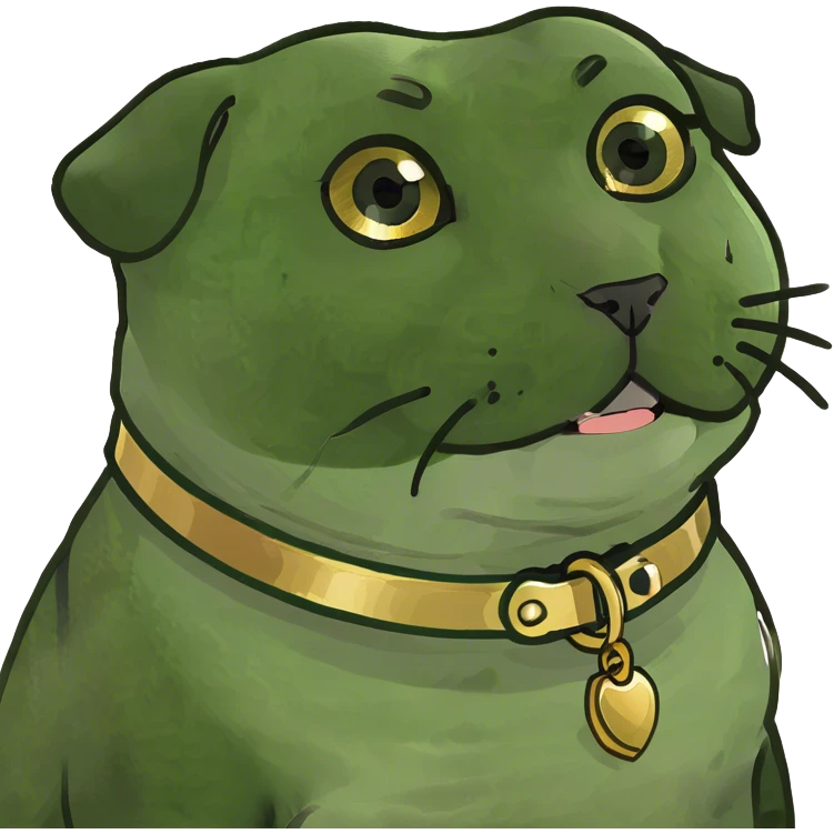 Scottish fold color gold emoji