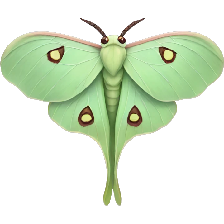 Luna Moth emoji