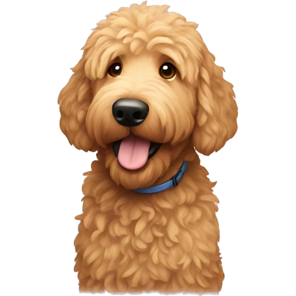 Golden doodle emoji