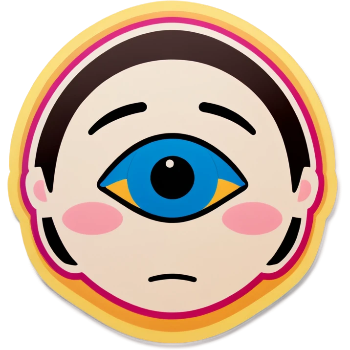 one eye closed emoji