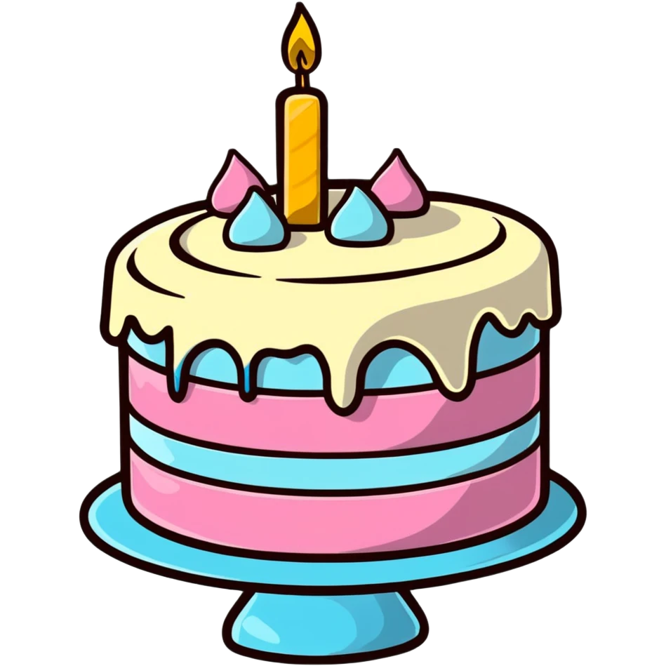 birthday cake shaped like a t-shirt with frosting emoji