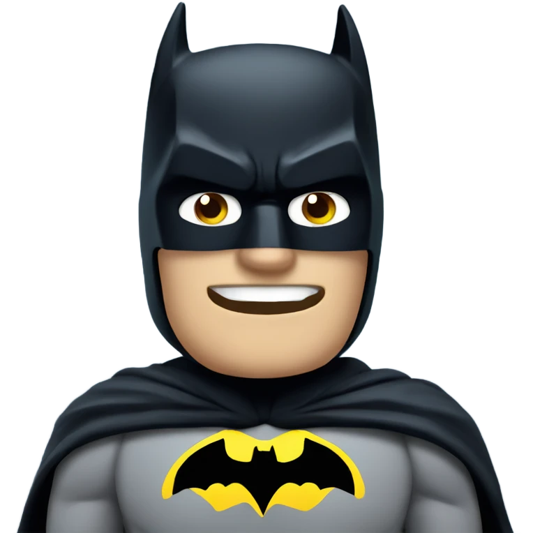 Batman in snow emoji