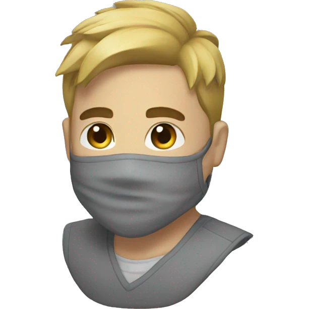 Grey hot emoji