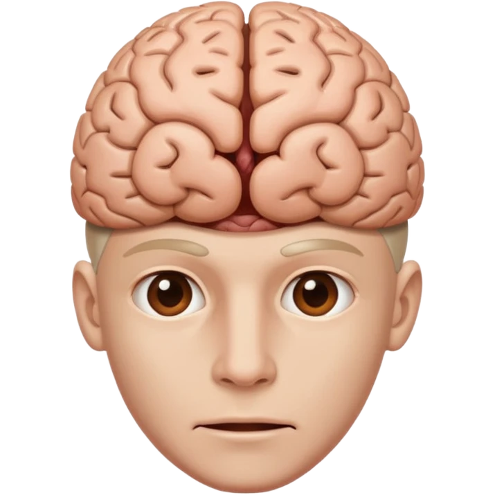 a man that dont know what to do and with the brain out of your opened head emoji