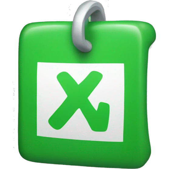 green sign with a check mark logo inside it emoji