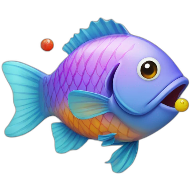 fish with candy emoji