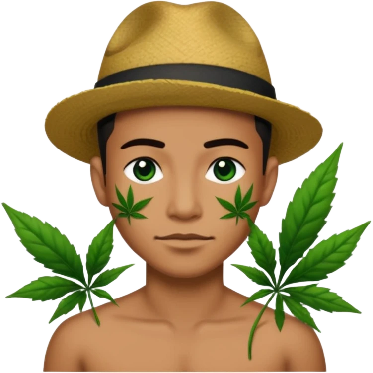 twitch black MrRunNGun weed emoji