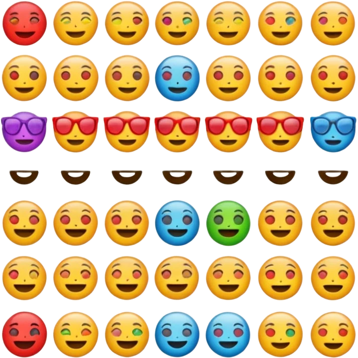 All ios emojis in 1 emoji
