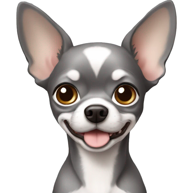 dog grey Chihuahua emoji
