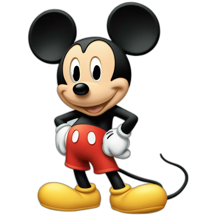 Mickey Mouse emoji | AI Emoji Generator