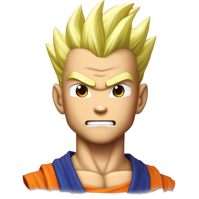 Gokou de dragon ball z emoji