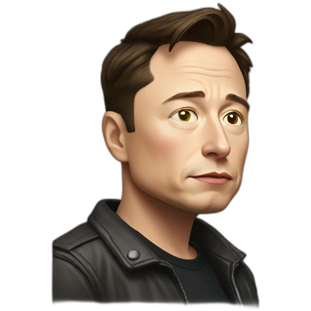 very sad elon musk emoji