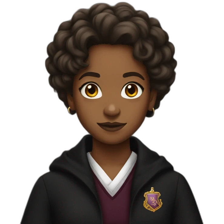 Black Hermione Granger emoji