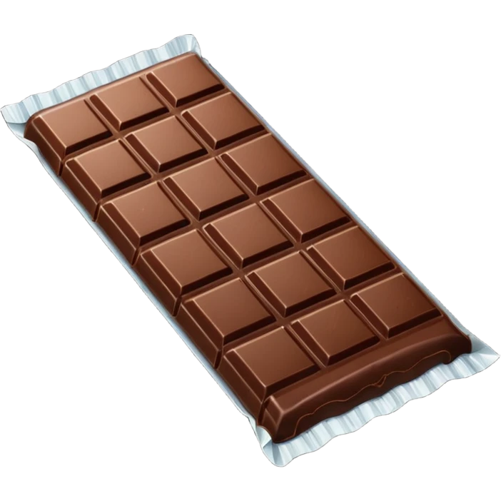 CHOCOLATE WITH WRAPPER emoji
