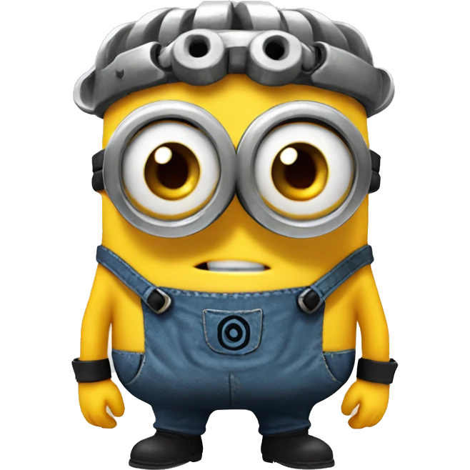 Despicable 4 character mega minion with mind powers emoji