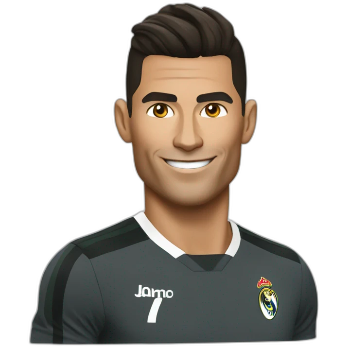 Cr7 the goat emoji
