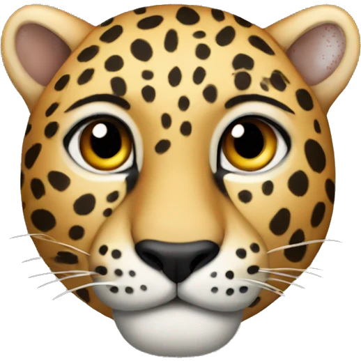 leopard  emoji