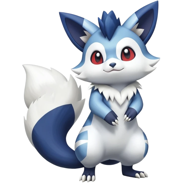 Furret-Meowstic-Zangoose-Hybrid (Full body) emoji