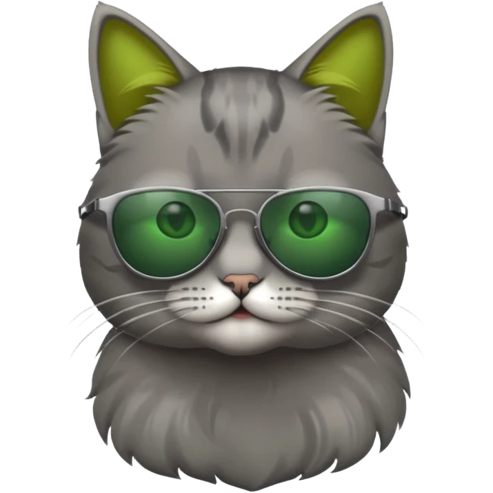 Cat wearing sunglasses emoji